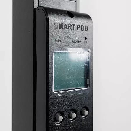 Блок розеток вертикальный с мониторингом MIK-2G-0U-32A-400-24-C13-3-C19-IEC60309-32-3-P-М