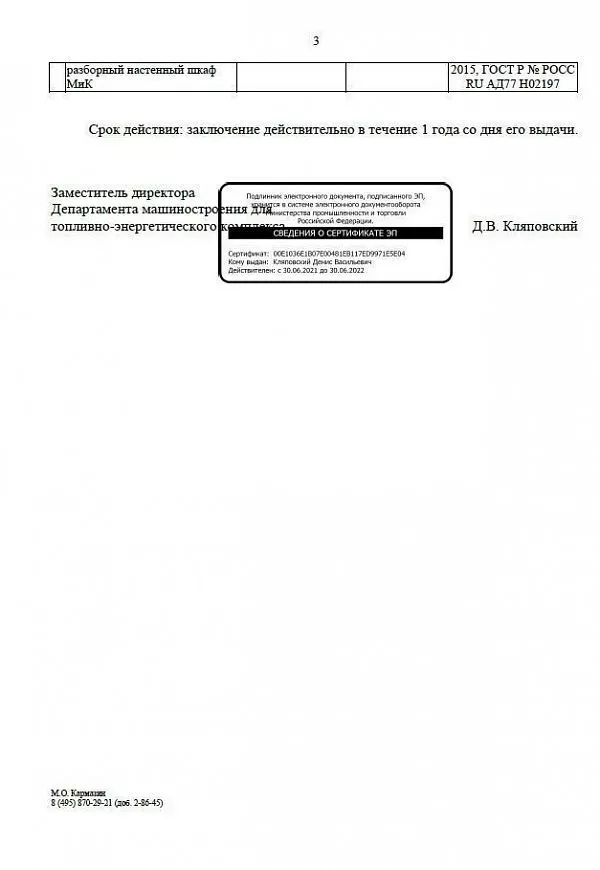 Заключение Минпромторга МиК стр.3