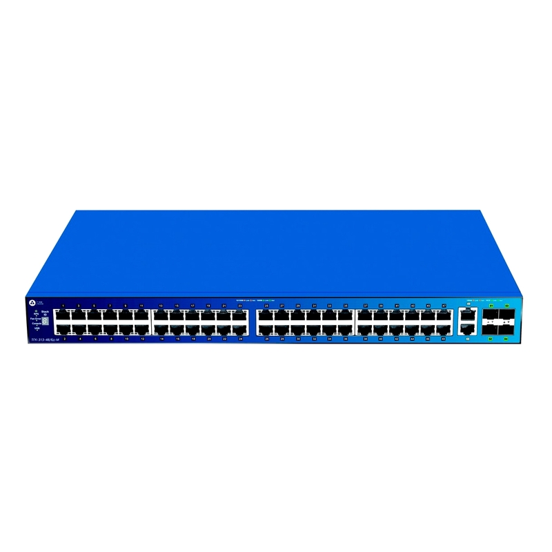 Управляемый L3 стекируемый коммутатор с 48 портами 1000Base-X SFP, 2 портами 10GBase-T и 4 портами 10GBase-X SFP+, тип – «оптический»