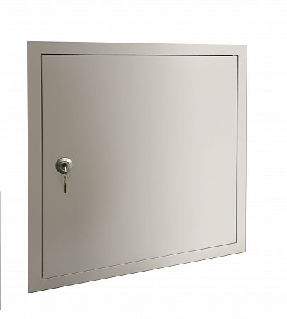 Шкаф телекоммуникационный настенный встраиваемый МиК 19” 1U+2U дверь металл
